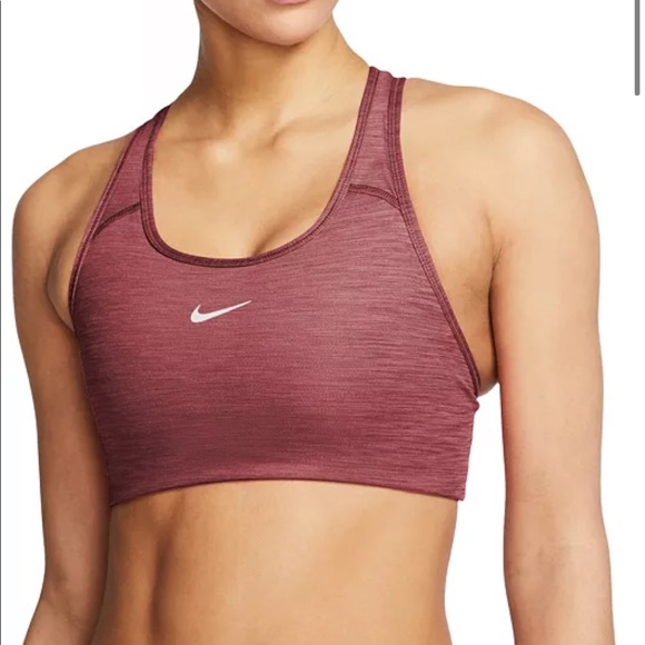 Nike 1-Piece Pad Medium Impact Sports Bra - Picture 5 of 6